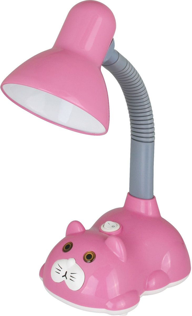 Светильник настольный детский Camelion Кот, 230В, 40Вт, E27. KD-385 C1412616 Светильник настольный детский Camelion Кот, 230В, 40Вт, E27. KD-385 C1412616Яркое решение для местного освещения в детской комнате, на письменном столе школьника. В светильниках используются безопасные и качественные материалы, возможность использования в качестве источника света любую лампу мощностью до 40 Вт. (Е27)
