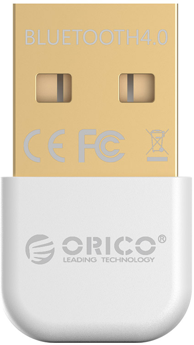 Orico BTA-403, White Bluetooth адаптерORICO BTA-403-WH Orico BTA-403, White Bluetooth адаптерORICO BTA-403-WHOrico BTA-403 совместим с беспроводными колонками, клавиатурами, наушниками, цифровыми камерами и всеми другими устройствами с Bluetooth. Orico BTA-403 поддерживает современный и энергоэффективный стандарт Bluetooth 4.0. Несмотря на свои компактные размеры, Orico BTA-403 может похвастаться зоной охвата в 20 метров (без препятствий) и скоростью передачи данных до 3 Мбит/сек.Характеристики:ип устройства Bluetooth-адаптерВерсия Bluetooth 4.0Интерфейс USB 2.0Контроллер CSR8510Скорость сигнала 3 Мбит/секРасстояние передачи сигнала до 20 метровПоддержка ОС Windows XP / Vista / 7 / 8 / 10Габариты 23 x 15 x 5 мм.