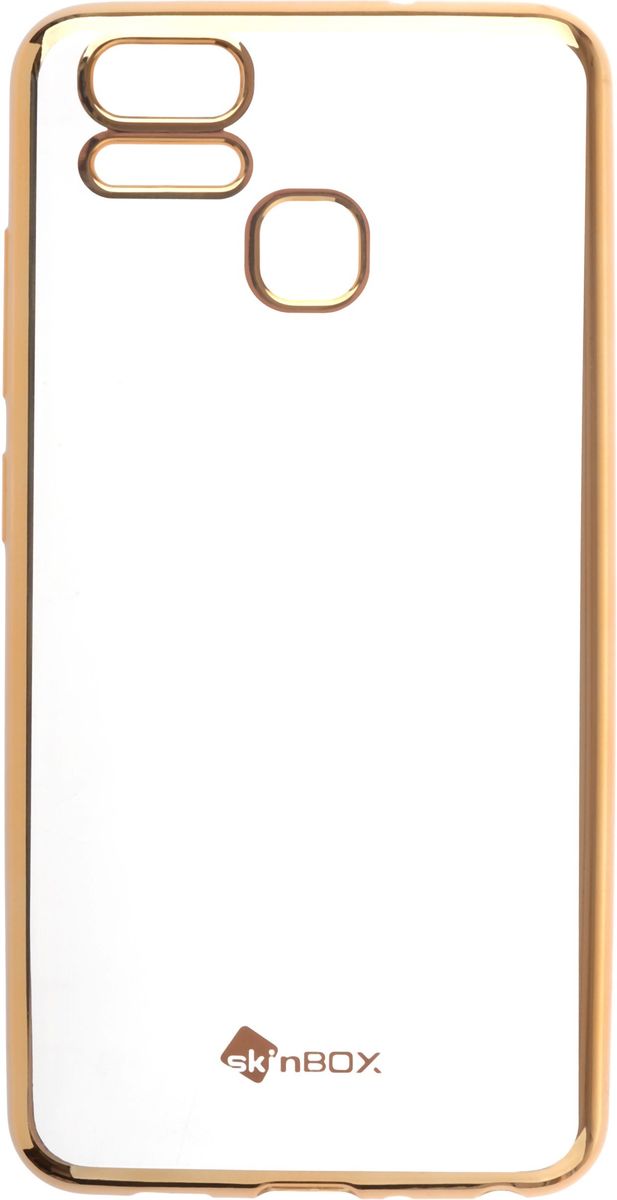 Skinbox Silicone Chrome Border 4People чехол для ASUS ZenFone 3 Zoom (ZE553KL), Gold2000000139517 Skinbox Silicone Chrome Border 4People чехол для ASUS ZenFone 3 Zoom (ZE553KL), Gold2000000139517Чехол надежно защищает ваш смартфон от внешних воздействий, грязи, пыли, брызг. Он также поможет при ударах и падениях, не позволив образоваться на корпусе царапинам и потертостям. Чехол обеспечивает свободный доступ ко всем функциональным кнопкам смартфона и камере.