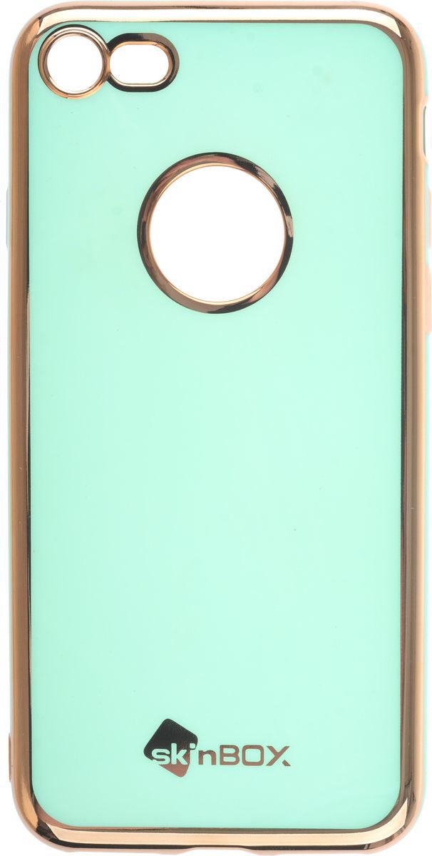 Skinbox Slim Silicone Color чехол для Apple iPhone 7, Mint2000000135489 Skinbox Slim Silicone Color чехол для Apple iPhone 7, Mint2000000135489Чехол надежно защищает ваш смартфон от внешних воздействий, грязи, пыли, брызг. Он также поможет при ударах и падениях, не позволив образоваться на корпусе царапинам и потертостям. Чехол обеспечивает свободный доступ ко всем функциональным кнопкам смартфона и камере.