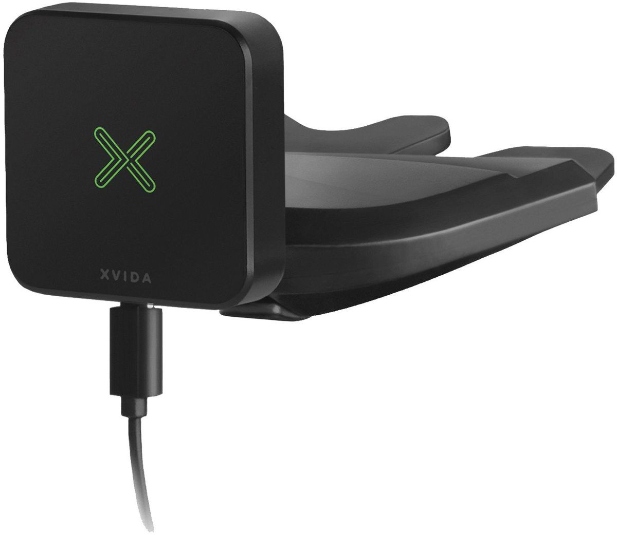 Xvida Wireless Charging CD Mount, Black автомобильное зарядное устройство с держателем (WCCDM-01A)WCCDM-01A Xvida Wireless Charging CD Mount, Black автомобильное зарядное устройство с держателем (WCCDM-01A)WCCDM-01AАвтомобильное беспроводное зарядное устройство с магнитным держателем для чехлов XVIDA. Держатель снабжен креплением CD-слот магнитолы автомобиля. В комплекте предусмотрены: кабель USB на microUSB и адаптер в прикуриватель для подключения беспроводной зарядки, а также миниатюрные крепления на двустороннем скотче для аккуратной проводки кабеля внутри салона.• Скорость зарядки на 50% быстрее.• Магнитное крепления смартфона.• 2 гнезда USB на зарядке.• Длина кабеля: 1 м.• Адаптер к прикуривателю 12В.• Крепления для проводки кабеля в салоне.