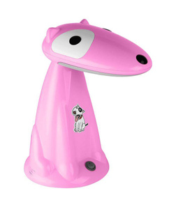 Настольный светильник Ультра ЛАЙТ КТ412С Собака, розовый - купить по выгодной цене с доставкой в интернет-магазине OZON.ru