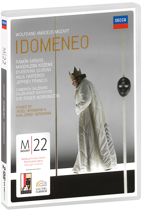 Фото Mozart, Sir Roger Norrington: Idomeneo (2 DVD). Покупайте с доставкой по России