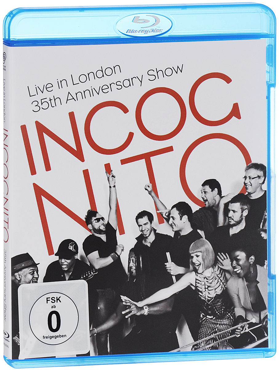 Incognito: Live In London - 35th Anniversary Show (Blu-ray) il divo live in london blu ray