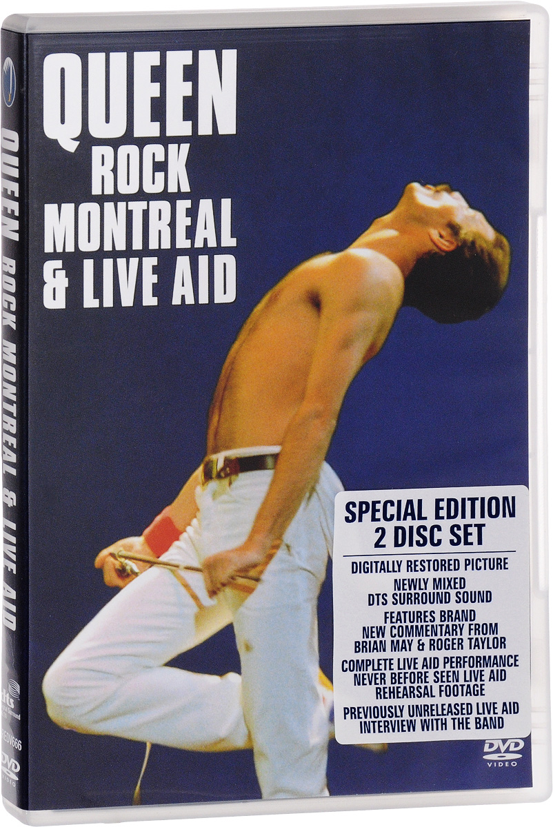 Queen: Rock Montreal & Live Aid (2 DVD) save the queen ohdd повседневные брюки