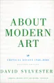 About Modern Art: Critical Essays 1948-2000