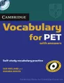 Cambridge Vocabulary for PET with Answers: Self-Study Vocabulary Practice (+ CD)